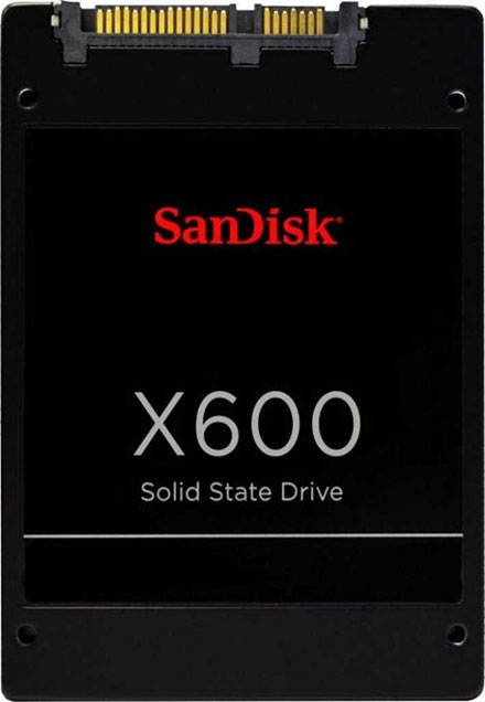 Sandisk 2.5" SATA SSD X600 512GB